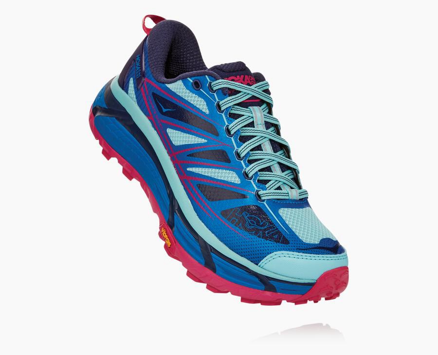 Hoka Mafate Speed 2 - Women's Trail Shoes - Navy - UK 840YAKVCU